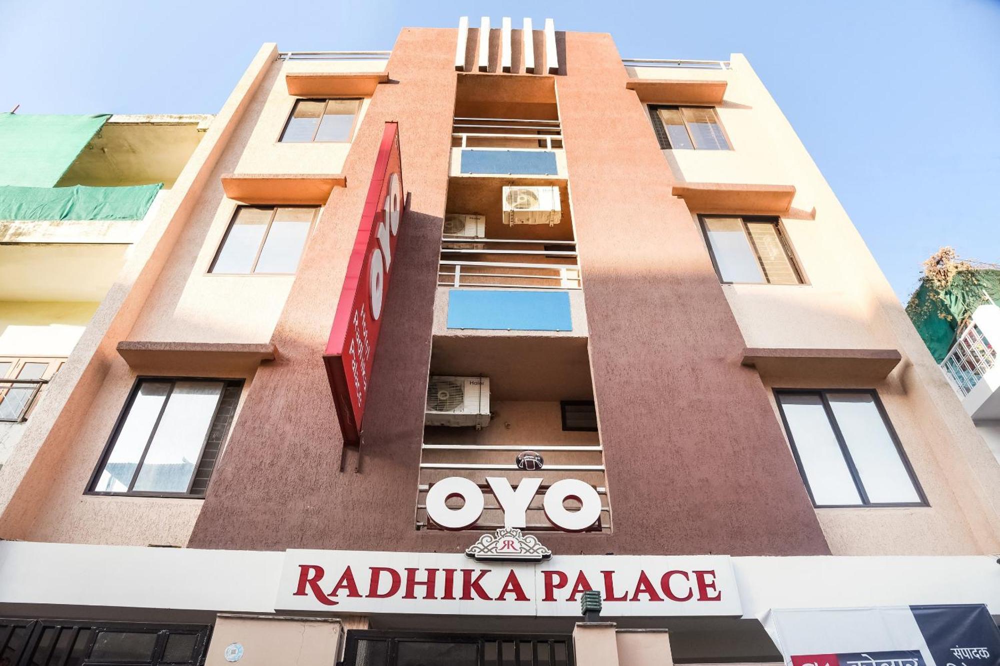 Hotel O Radhika Palace Bhópál Exteriér fotografie